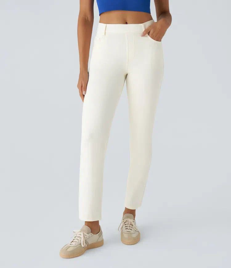 NOELLE™ | HIGH-WAISTED STRETCH PANTS
