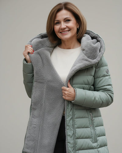 Amelia™ - Fleece Puffer Coat