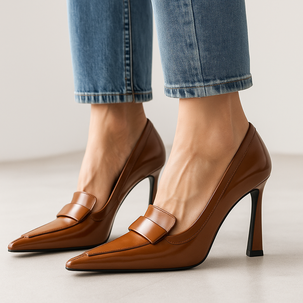 Leah | Patent Elegance Pumps