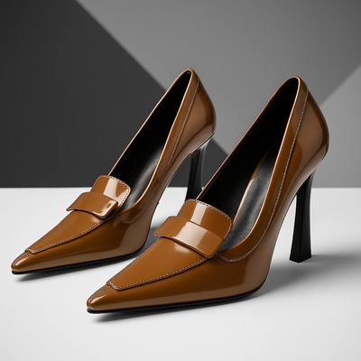 Leah | Patent Elegance Pumps