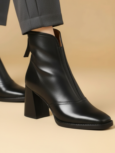 Ovelle | Sleek Leather Boots