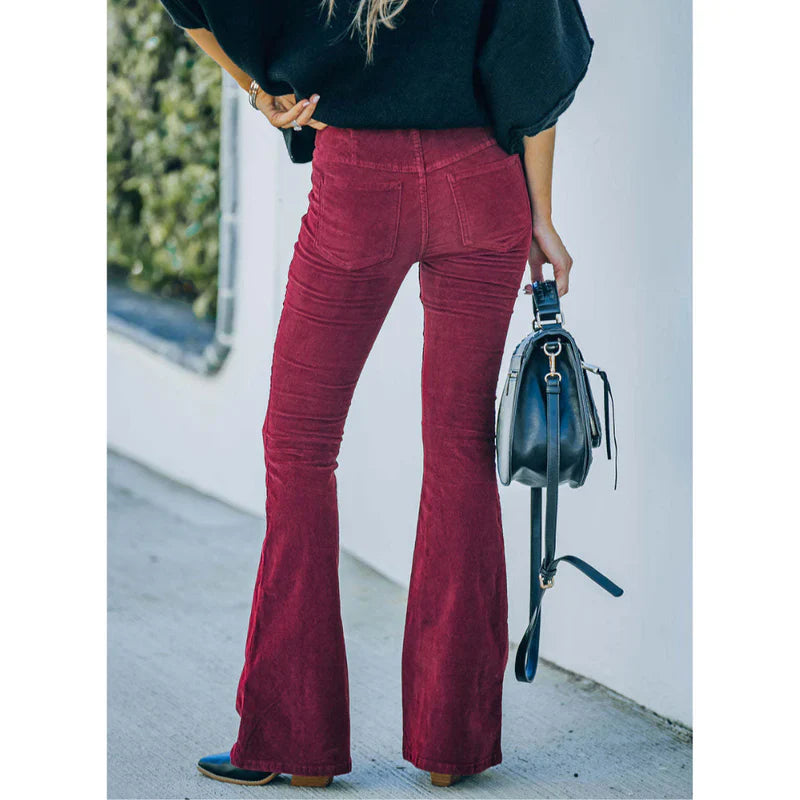 CHLOE™ | FLARE CORDUROY PANTS