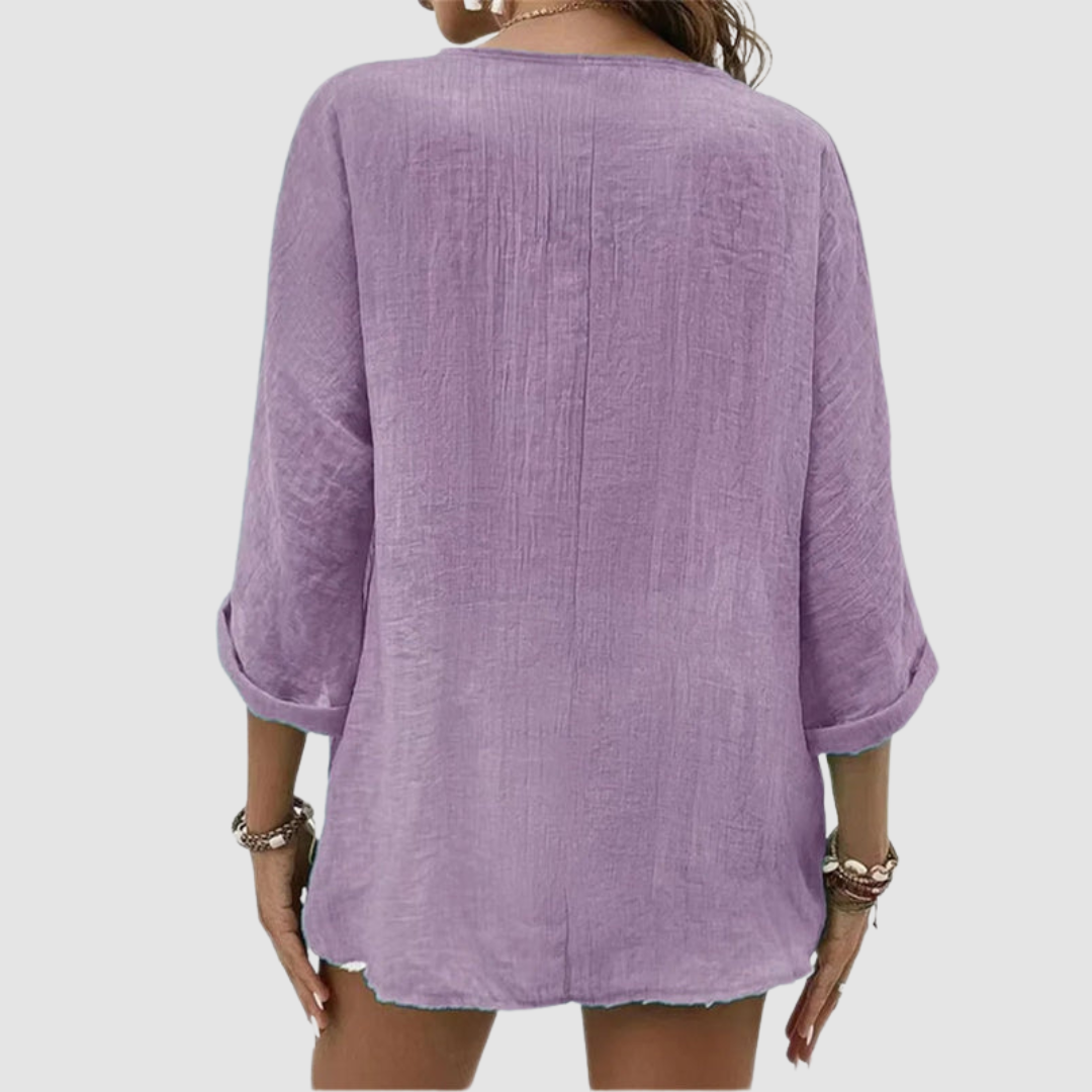 Monica™ Elegant Breathable Blouse