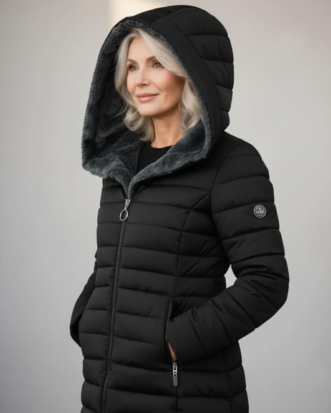 Amelia™ - Fleece Puffer Coat