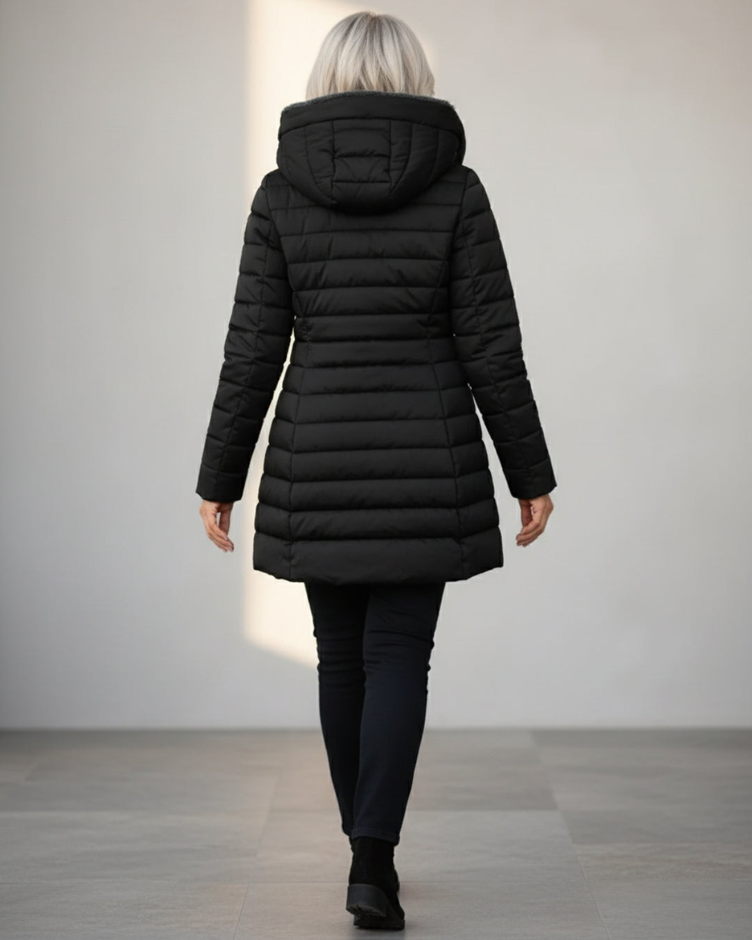 Amelia™ - Fleece Puffer Coat