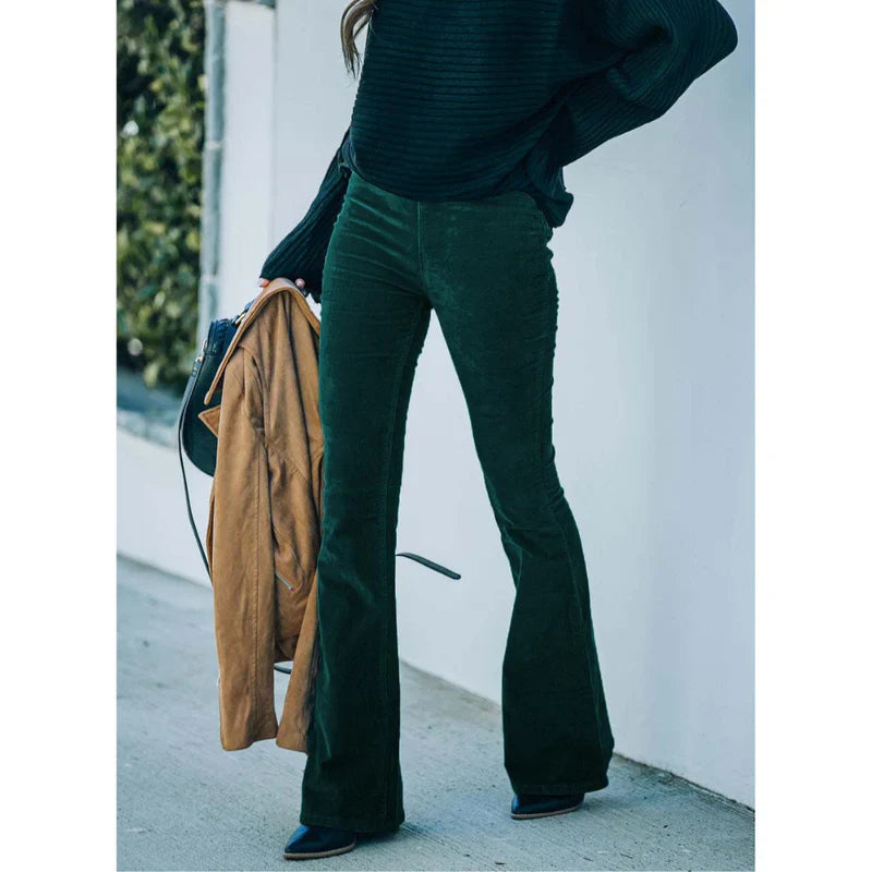 CHLOE™ | FLARE CORDUROY PANTS