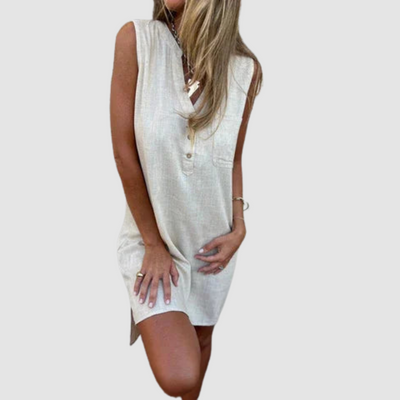 Audry™ Stylish Cotton Dress