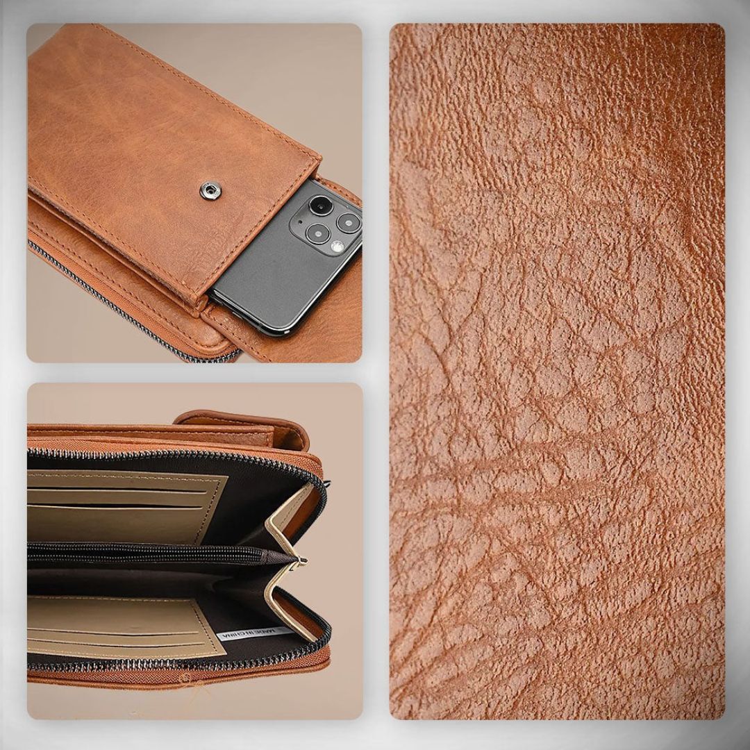 CLARA™ | ELEGANT LEATHER HANDBAG