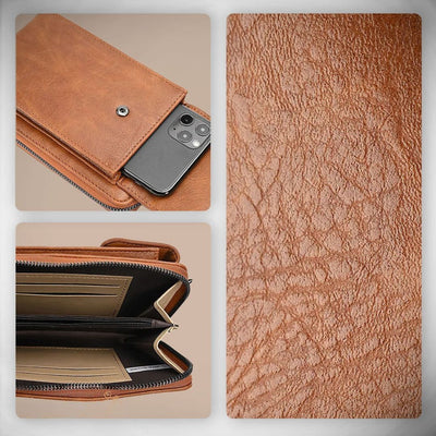 CLARA™ | ELEGANT LEATHER HANDBAG