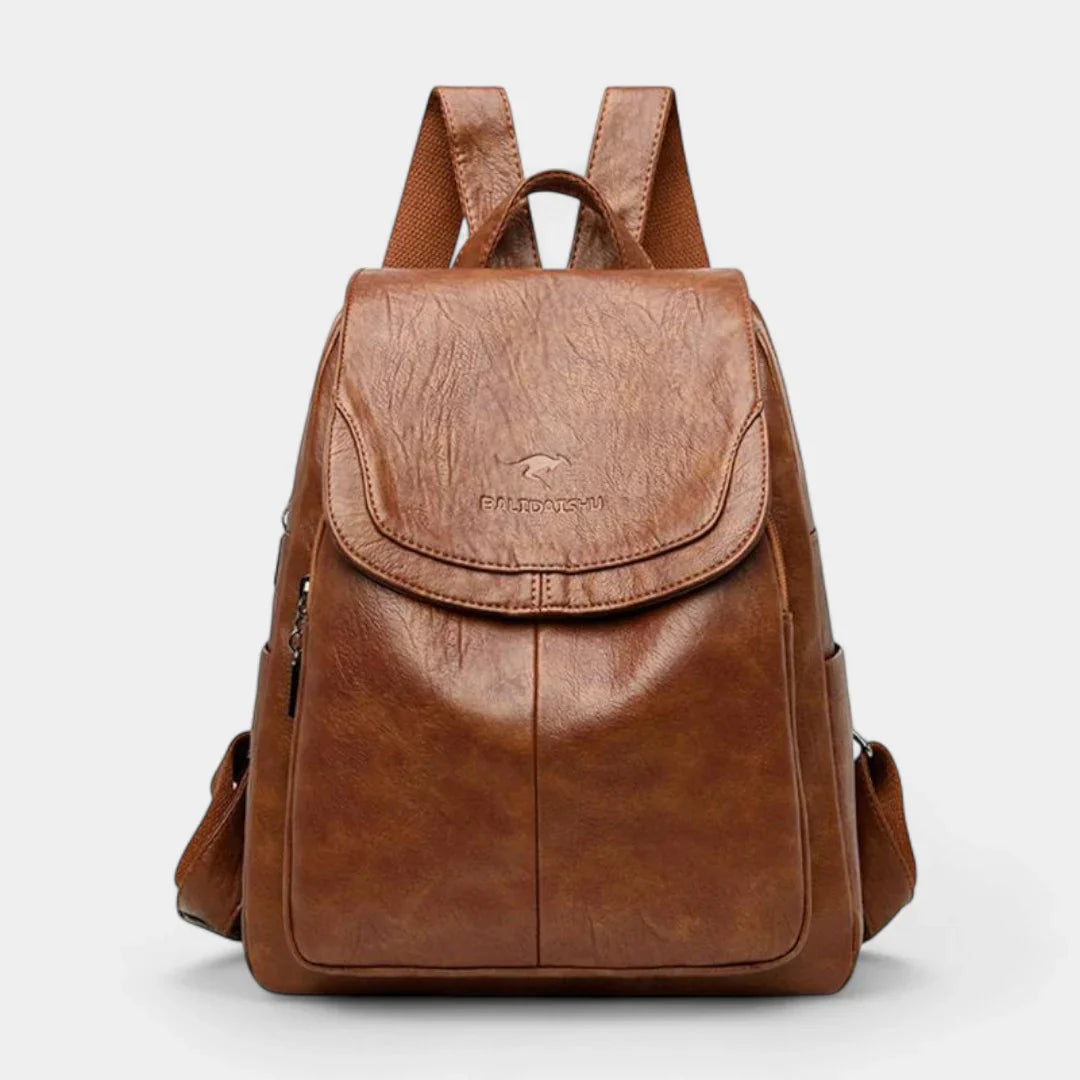 EMANUELA™ | CHIC LEATHER BACKPACK