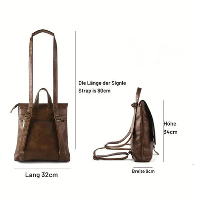 ERMELINDE™ | MULTIFUNCTIONAL RETRO BACKPACK