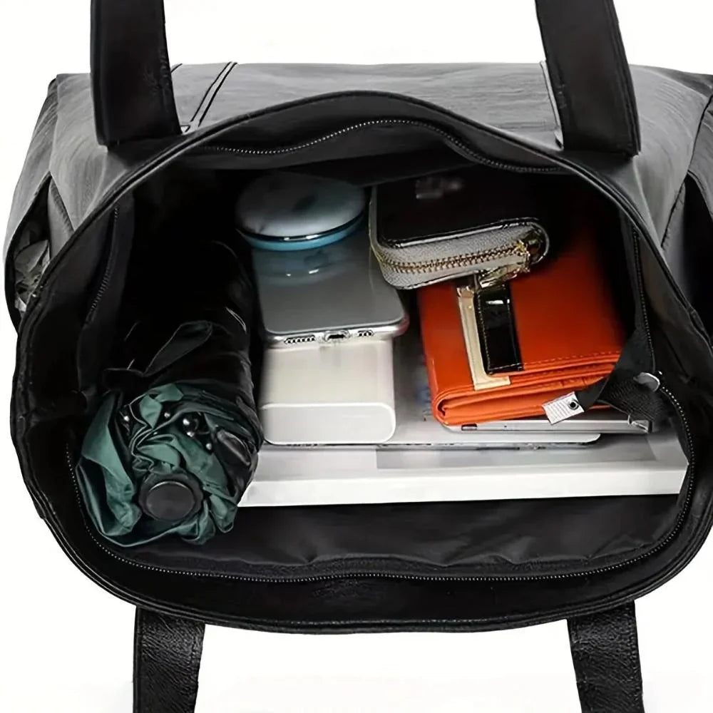 KLARA™ | CLASSIC LEATHER SHOULDER BAG