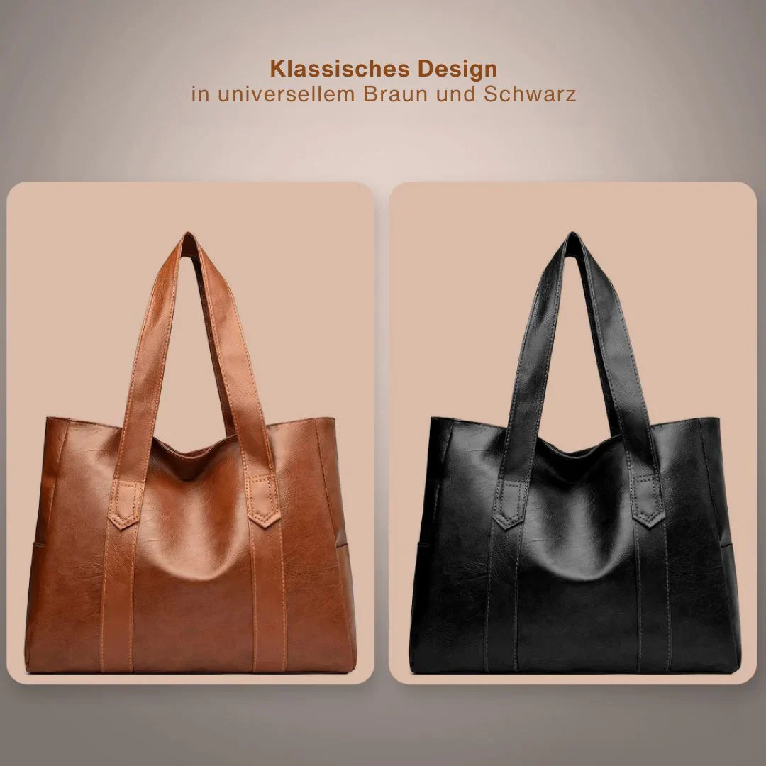 KLARA™ | CLASSIC LEATHER SHOULDER BAG