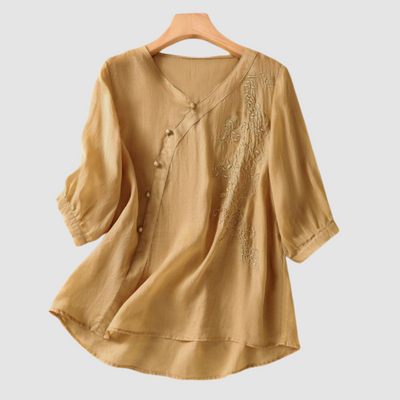 Loraine™ Elegant breathable blouse