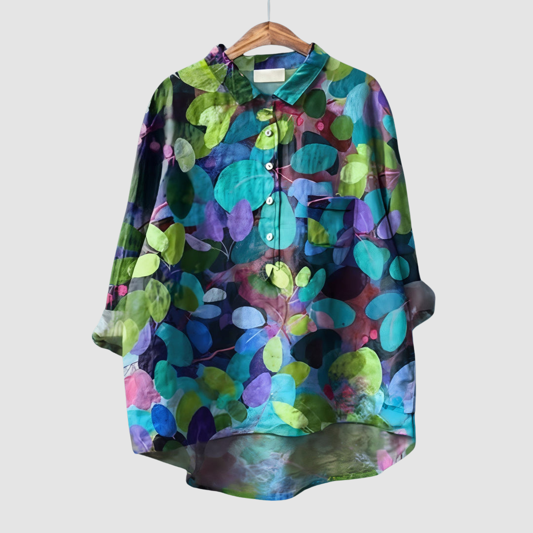 Luna™ Romantic Floral Print Blouse