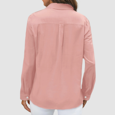 Celest™ Elegant pocket blouse