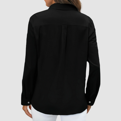 Celest™ Elegant pocket blouse