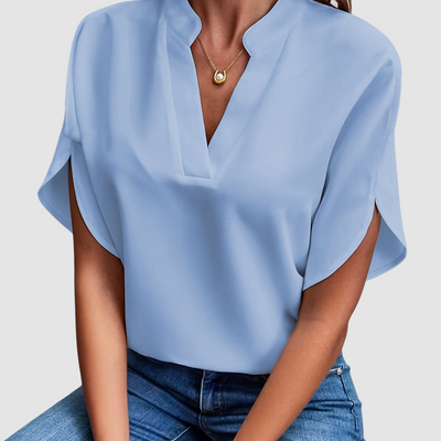 Elain™ Draped Blouse
