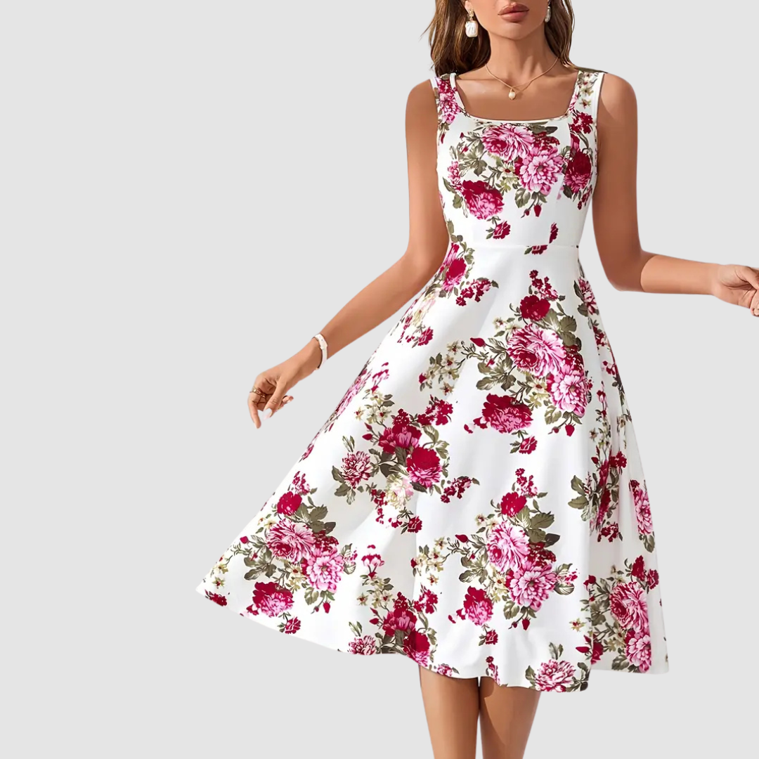 Natalie™ Floral A-Line Dress