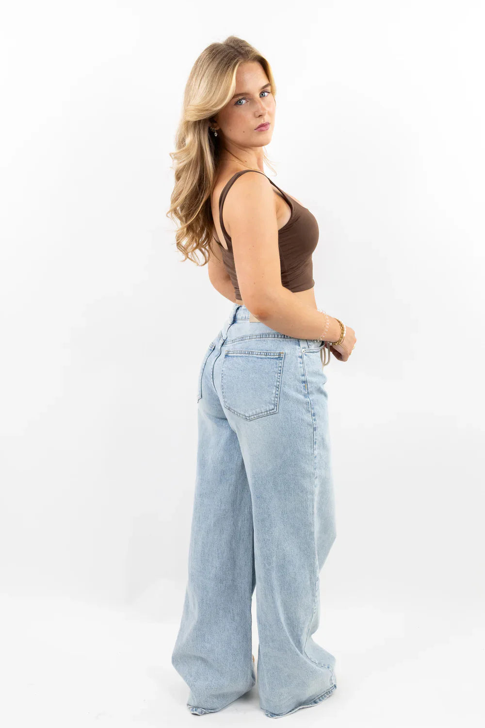 LEAH™ | ROPE LOOSE FIT JEANS