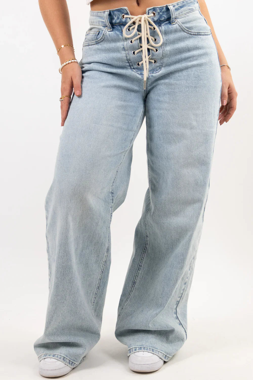 LEAH™ | ROPE LOOSE FIT JEANS
