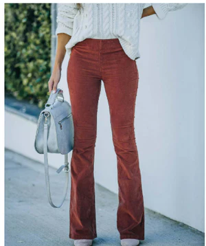 CHLOE™ | FLARE CORDUROY PANTS