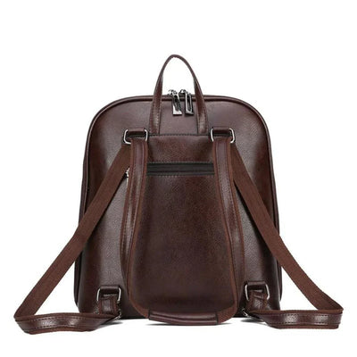 SASKIA™ | CLASSIC BACKPACK WITH DOUBLE ZIP OPENING