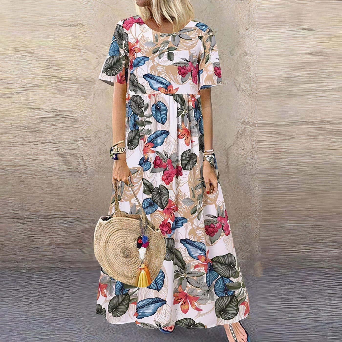 Meagan™ Comfortable Floral Dress