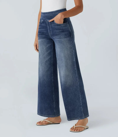 EVA | ELASTIC HIGH-WAISTED PANTS